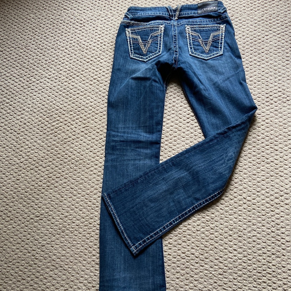 Woman's Vigoss Jeans 28 W 33L The Chelsa Boot Cut VGC